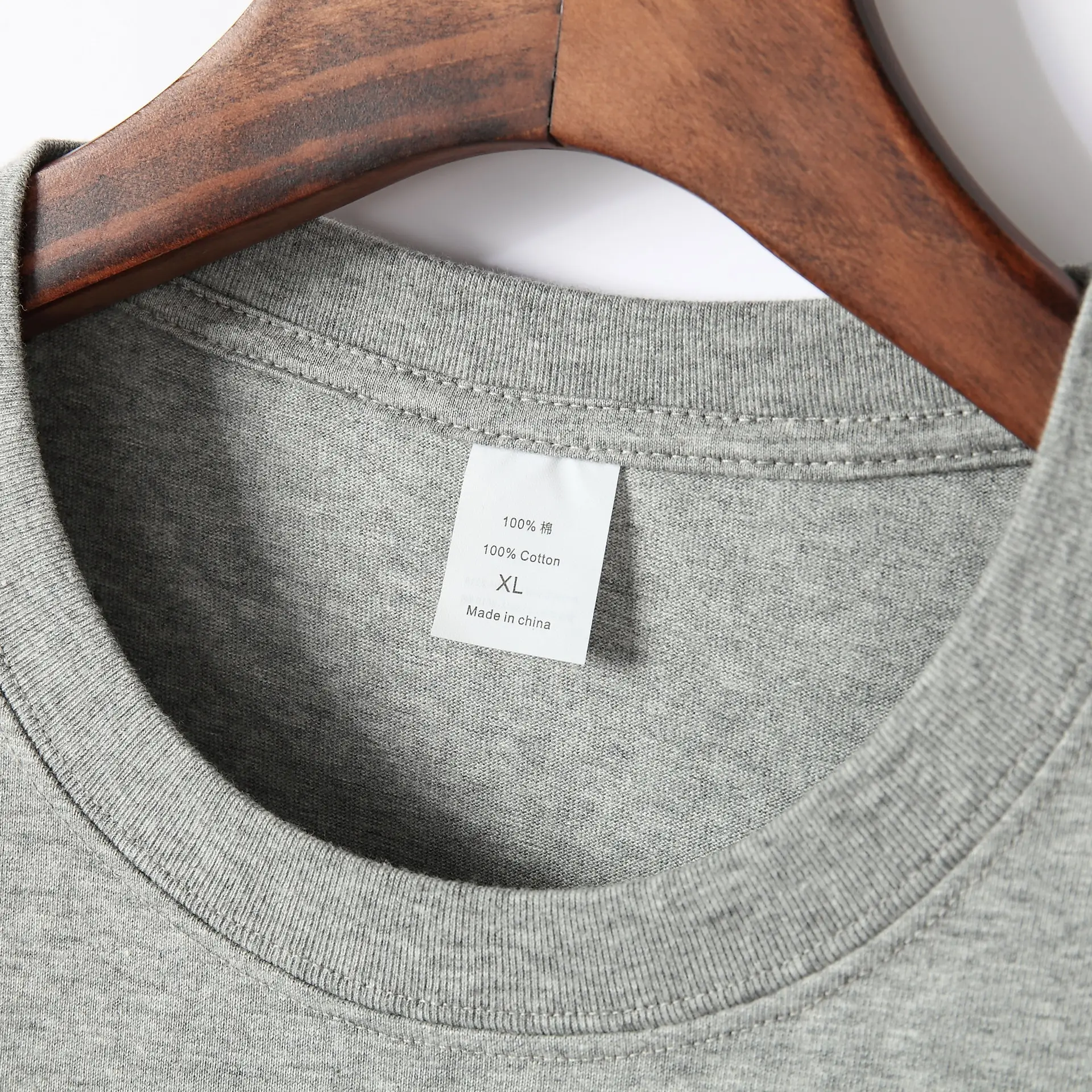 Men Grey Short Sleeve T-Shirt with Pocket