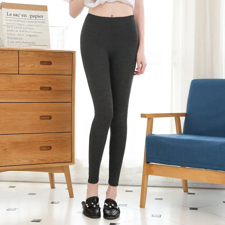 Cropped pants dark gray