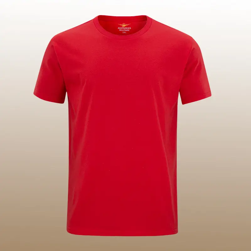Men Black Cotton T-Shirt Casual Summer Plus Size - Image 2
