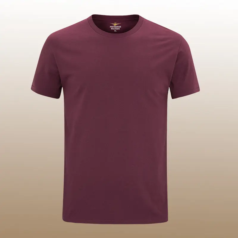Men Grey Cotton Short Sleeve T-Shirt Large - Image 10