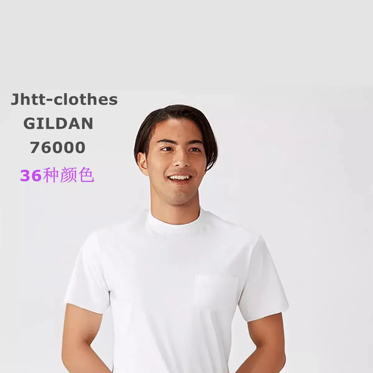 180g Cotton GILDAN T-Shirt Orange Short Sleeve - Image 40