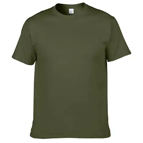 180g Cotton GILDAN T-Shirt Orange Short Sleeve - Image 13