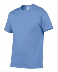 180g Cotton GILDAN T-Shirt Orange Short Sleeve - Image 18