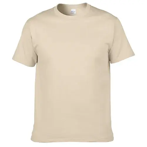 180g Cotton GILDAN T-Shirt Orange Short Sleeve - Image 32