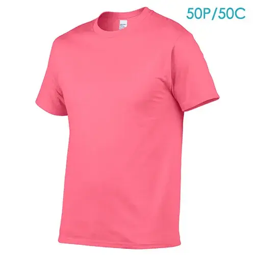 180g Cotton GILDAN T-Shirt Orange Short Sleeve - Image 33