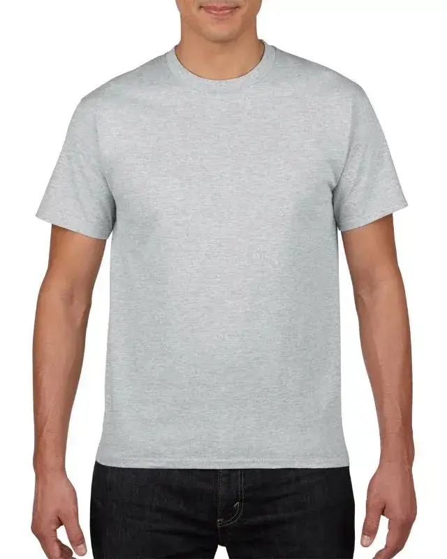 180g Cotton GILDAN T-Shirt Orange Short Sleeve - Image 34
