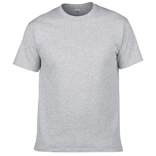 180g Cotton GILDAN T-Shirt Orange Short Sleeve - Image 4