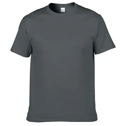 180g Cotton GILDAN T-Shirt Orange Short Sleeve - Image 6
