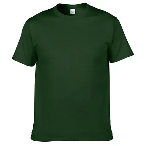 180g Cotton GILDAN T-Shirt Orange Short Sleeve - Image 8