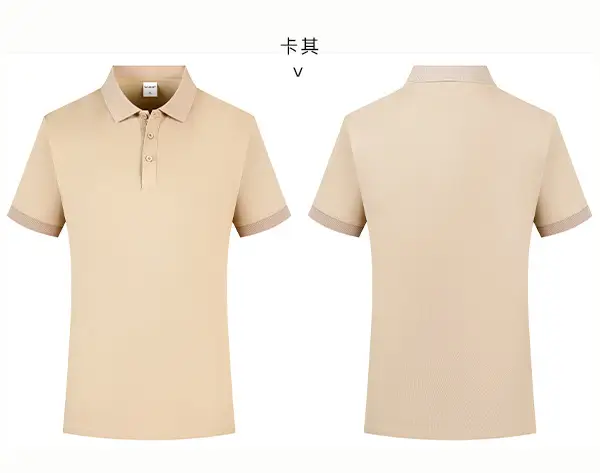 Men Grey Polo Shirt F3 Fabric 2109 — feature 28