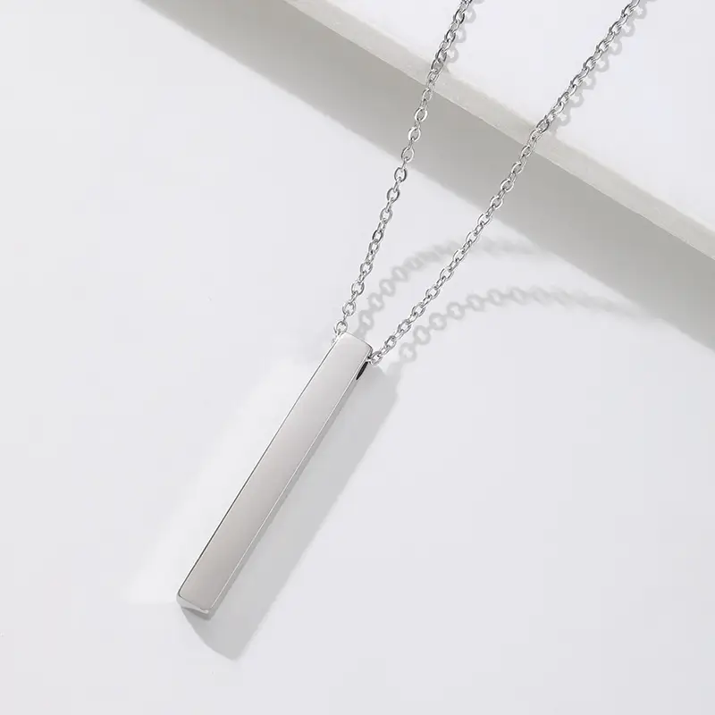 Gold Stainless Steel Wishing Cube Cross-Border Necklace - Image 10