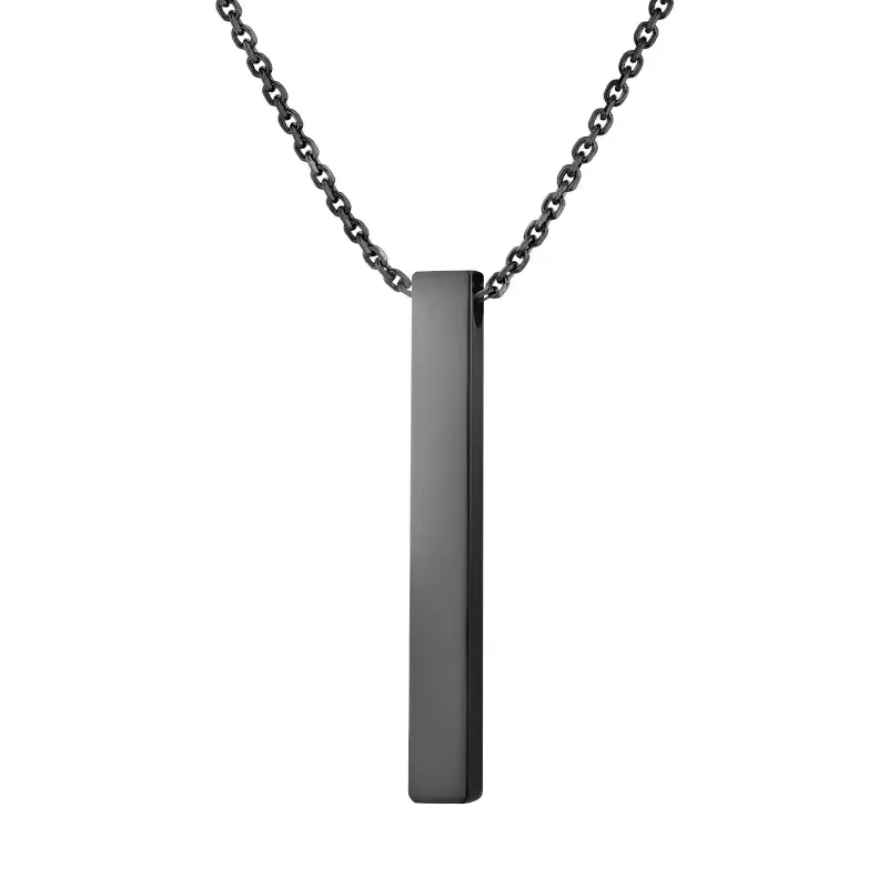Gold Stainless Steel Wishing Cube Cross-Border Necklace - Image 2