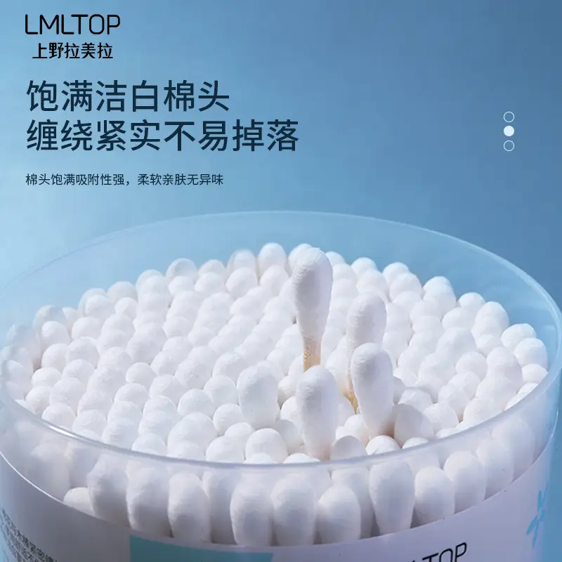 Lmltop Spiral Head Cotton Swabs 200 Pcs - Image 3