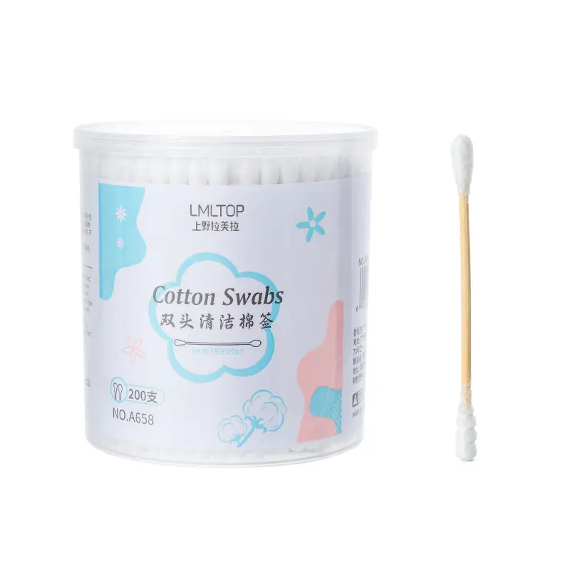 Lmltop Spiral Head Cotton Swabs 200 Pcs - Image 6