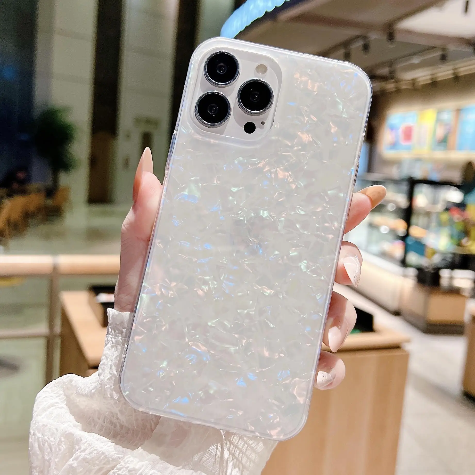 Pink Sparkle iPhone Case for Apple 15 14 7plus - Image 6