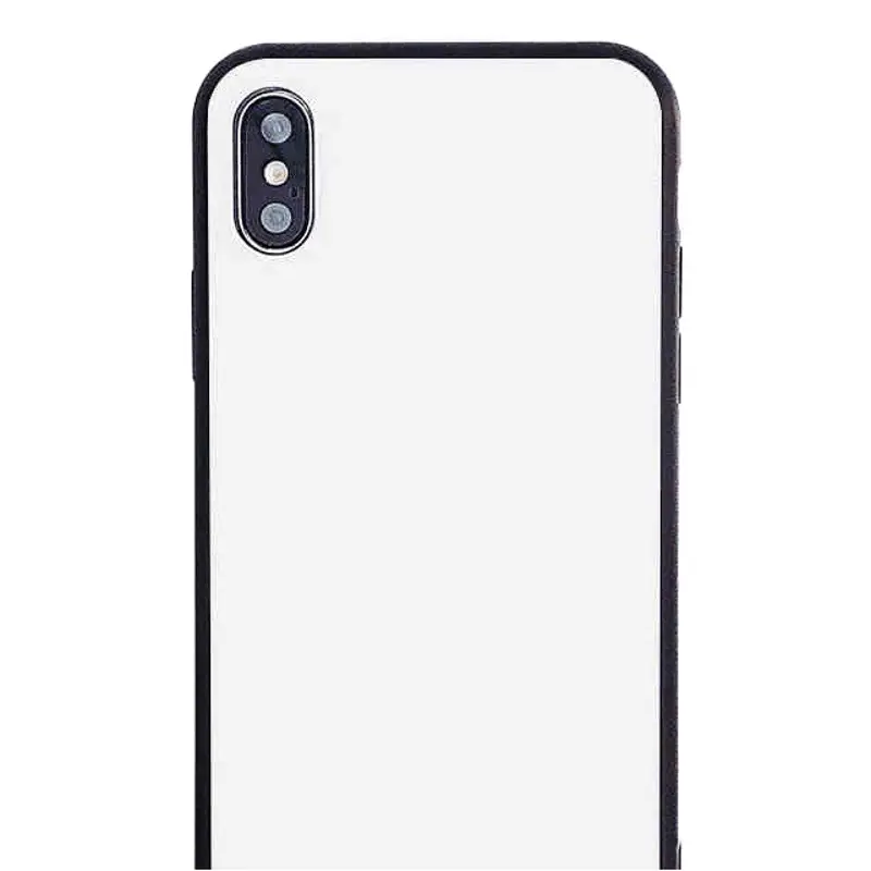 Silver Mirror Glass iPhone 16E15 Anti-Drop Case