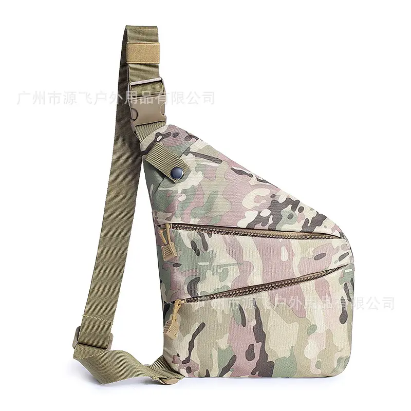 Men's Camo Anti-Theft Waist Bag with Adjustable Strap