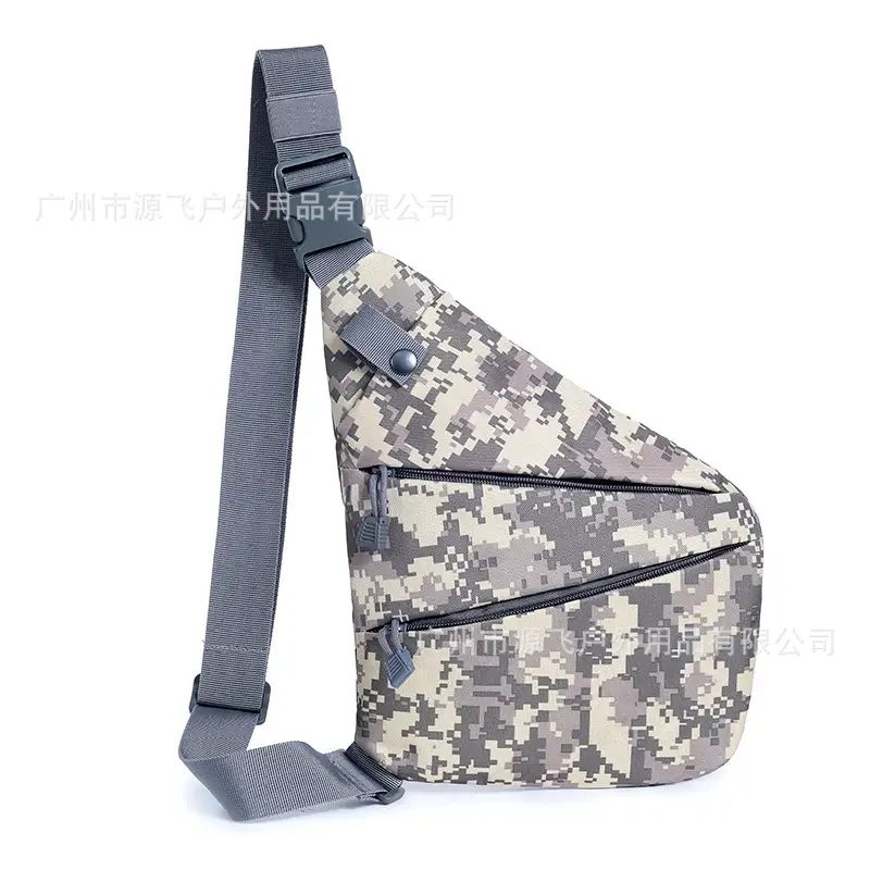 Men's Camo Anti-Theft Waist Bag with Adjustable Strap