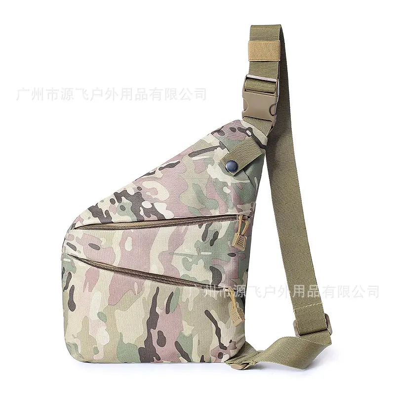 Men's Camo Anti-Theft Waist Bag with Adjustable Strap