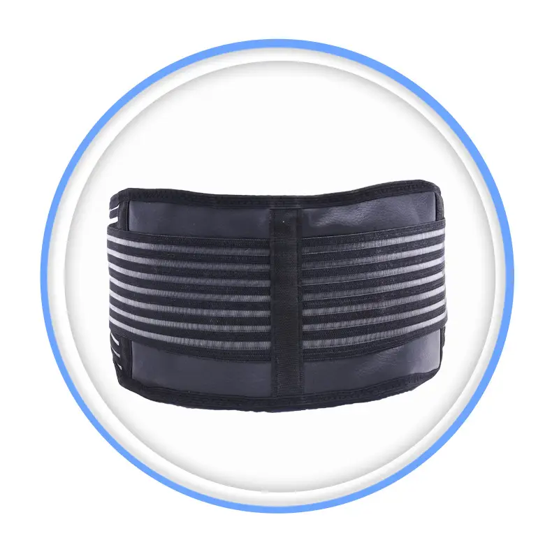 Sports Warm Waist Belt Black Mesh Support Belt