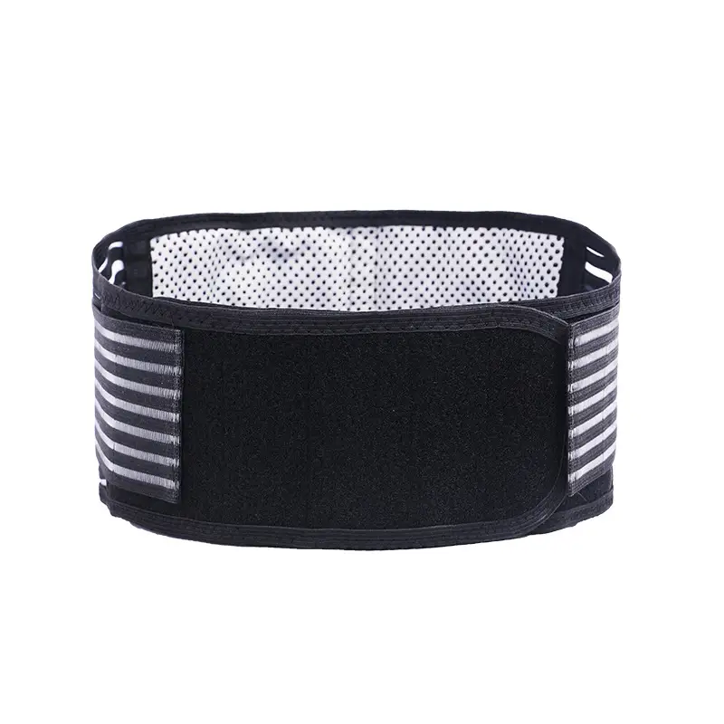 Sports Warm Waist Belt Black Mesh Support Belt