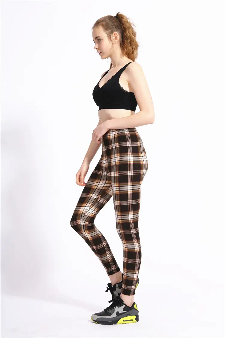 Women Striped Yoga Pants High Waist Slim Fit — feature 11