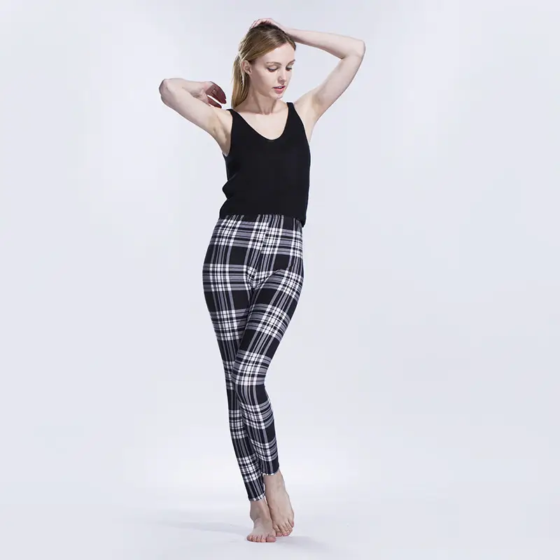 Women Striped Yoga Pants High Waist Slim Fit — feature 15