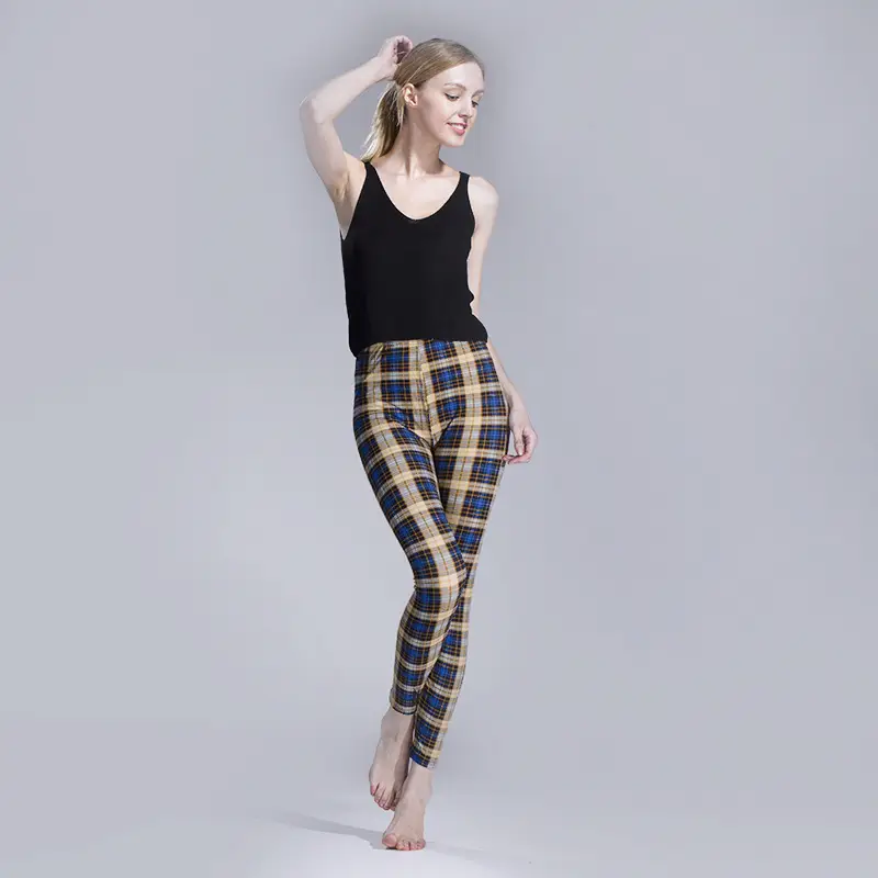 Women Striped Yoga Pants High Waist Slim Fit — feature 18