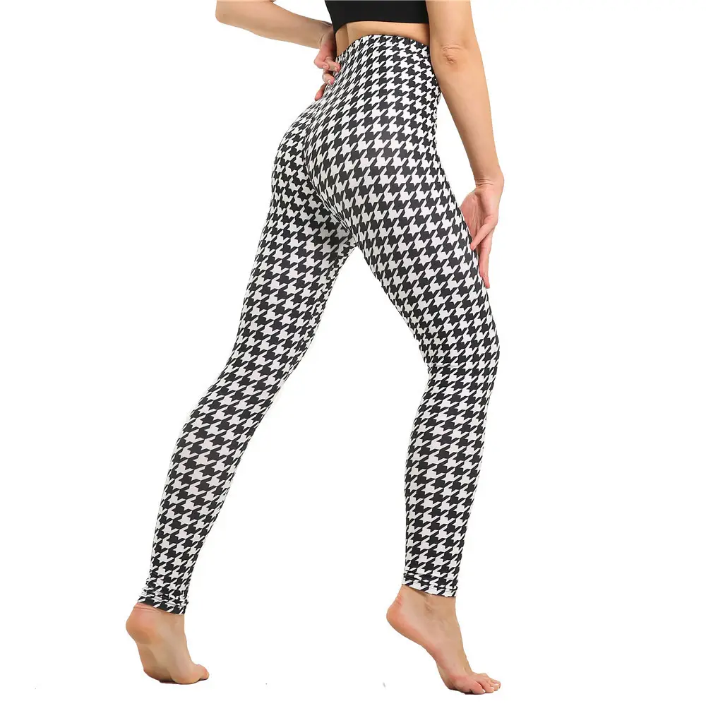 Women Striped Yoga Pants High Waist Slim Fit - Image 13