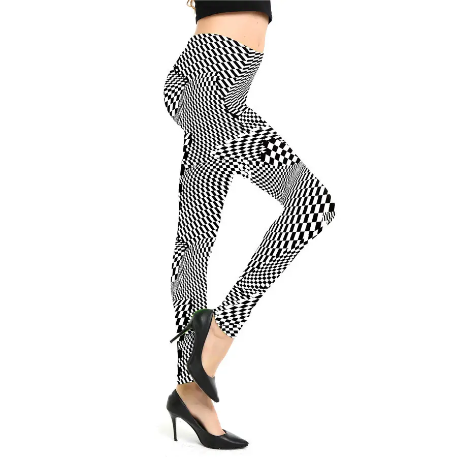Women Striped Yoga Pants High Waist Slim Fit - Image 17