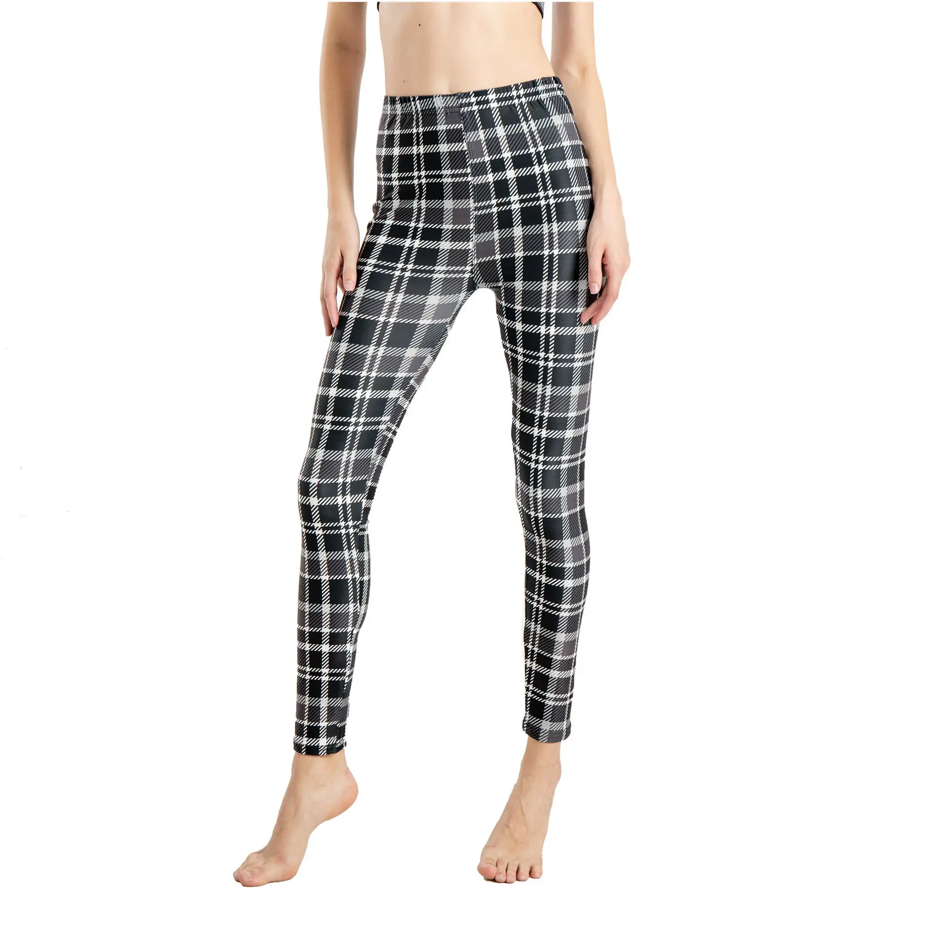 Women Striped Yoga Pants High Waist Slim Fit - Image 20
