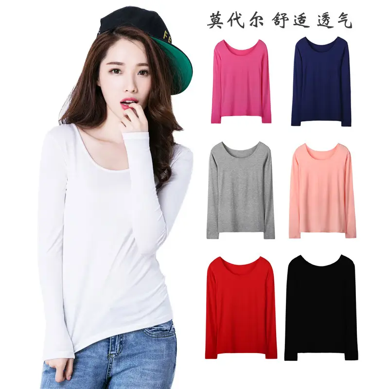 Women Long Sleeve Black T-Shirt Large Spring Autumn - Image 8