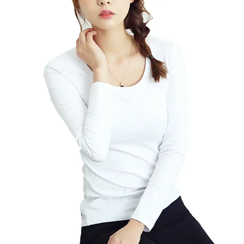 Women Long Sleeve Black T-Shirt Large Spring Autumn - Image 11