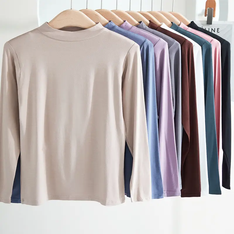 Women's White Long Sleeve T-Shirt Large