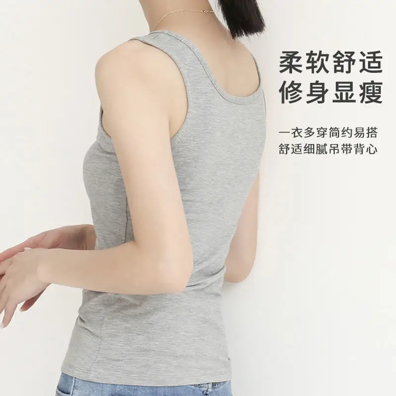 Women's Camisole Sleeveless Vest Large Summer Wear - Image 7