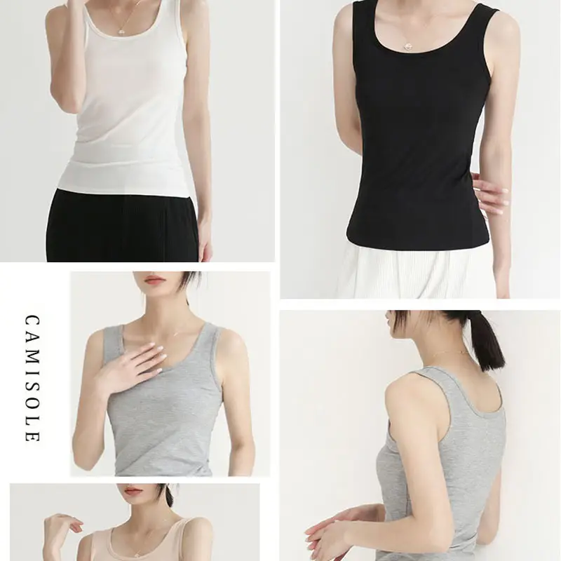 Women's Camisole Sleeveless Vest Large Summer Wear - Image 8