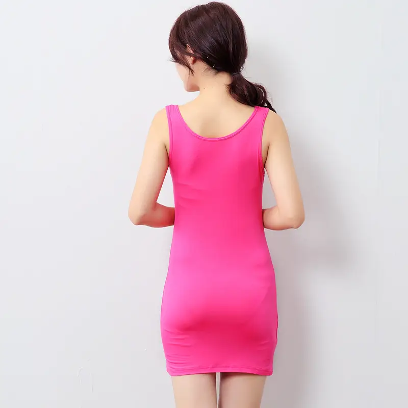 Black Slim Fit Modal Camisole Mid-Length Women - Image 7