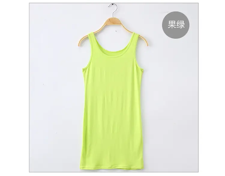 Black Slim Fit Modal Camisole Mid-Length Women — feature 14
