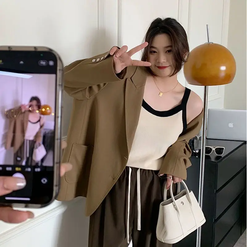 Women's Summer Basic Bottoming Sling Vest Top - Image 6