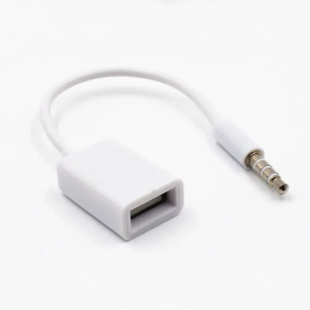 Car Aux Cable 3.5mm OTG USB to Car Audio - Image 2