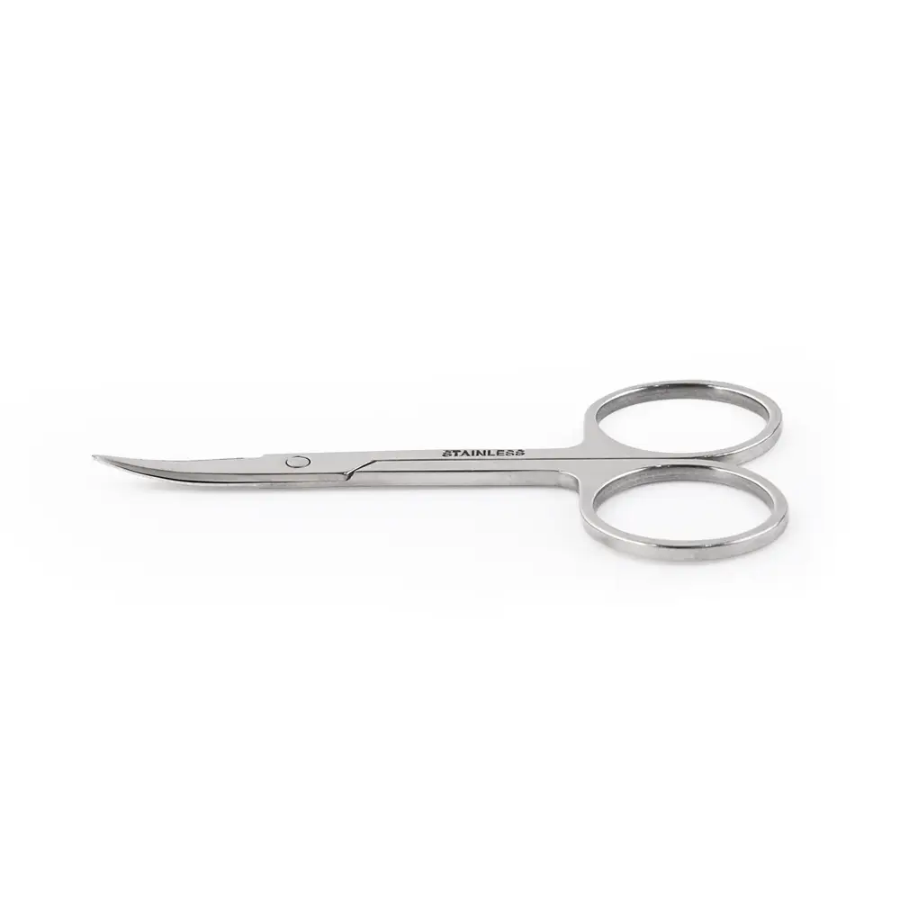 Stainless Steel Mirror Light Eyebrow Scissors 2.0 Thick - Image 2