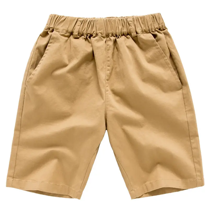Children's Black Elastic Shorts Pure Black Summer Cotton - Image 36