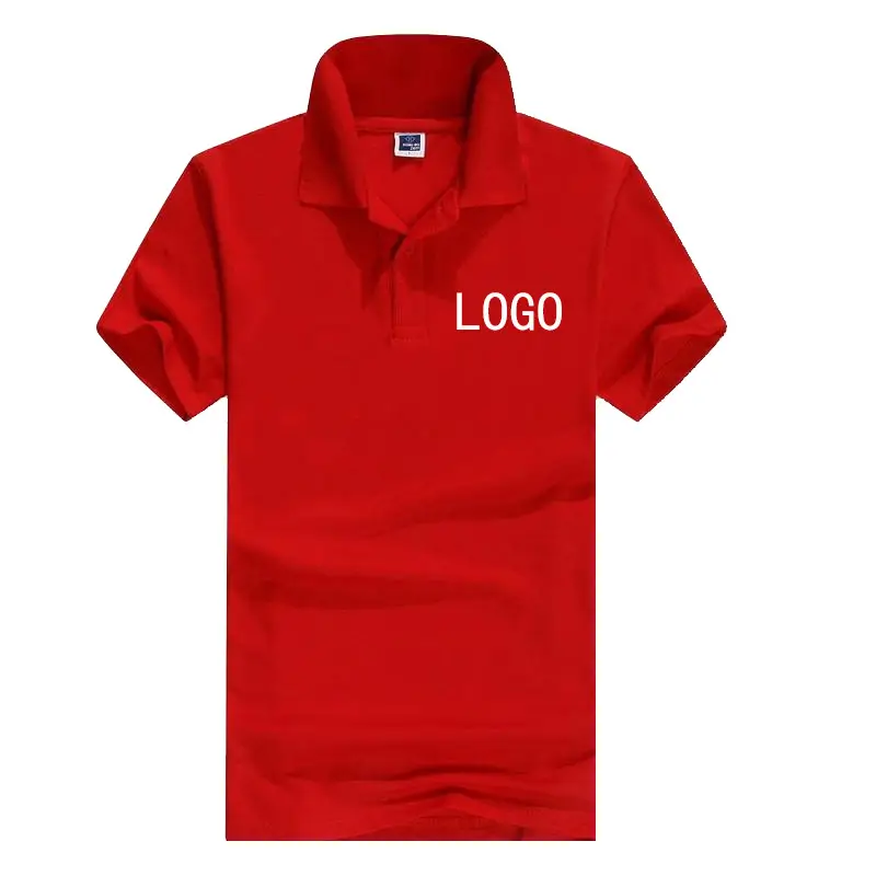 Yellow Polo T-Shirt with Custom Embroidery