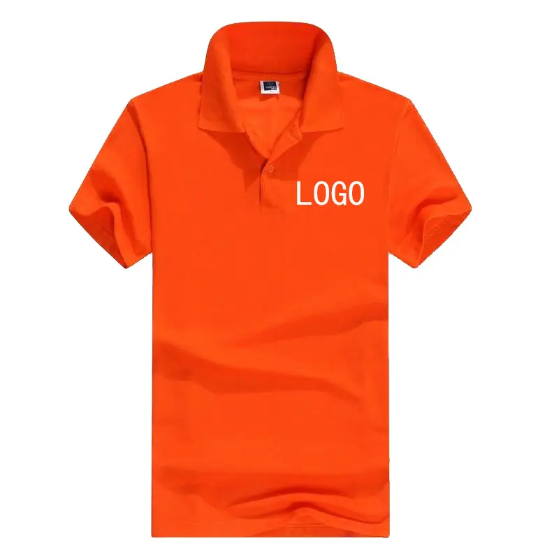 Yellow Polo T-Shirt with Custom Embroidery - Image 13