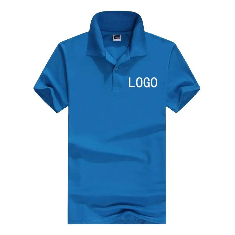 Yellow Polo T-Shirt with Custom Embroidery - Image 14