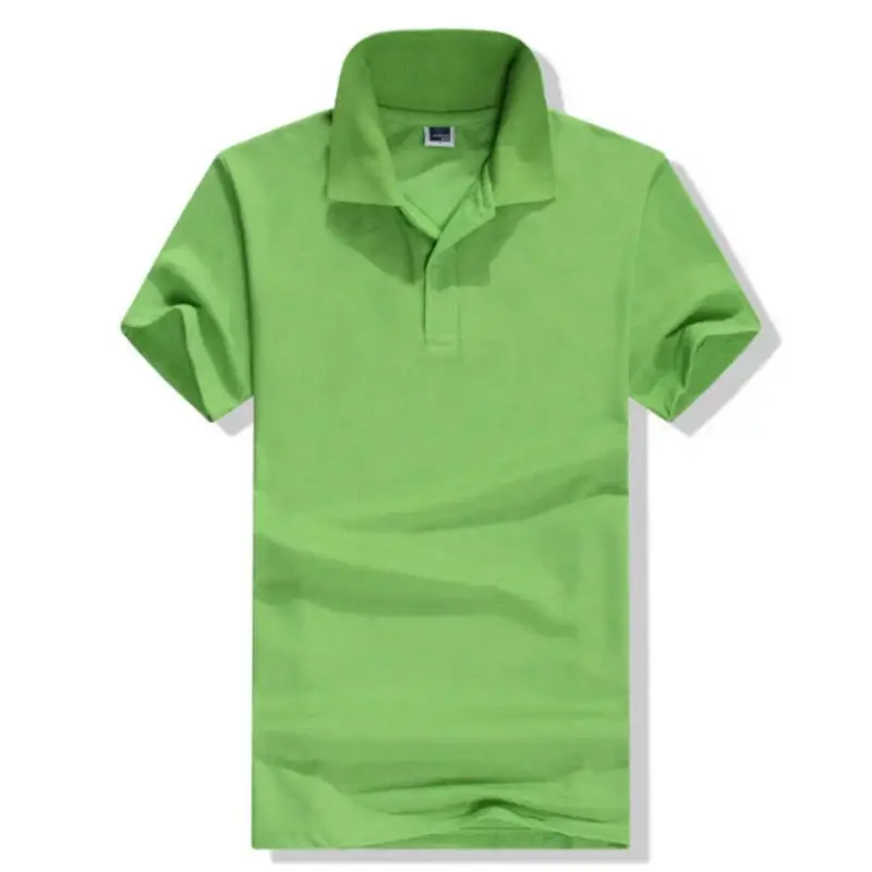 Yellow Polo T-Shirt with Custom Embroidery - Image 11
