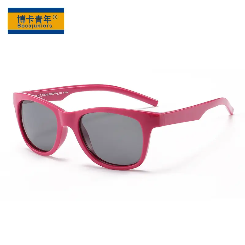 Teen Sunglasses Square Polarized Black
