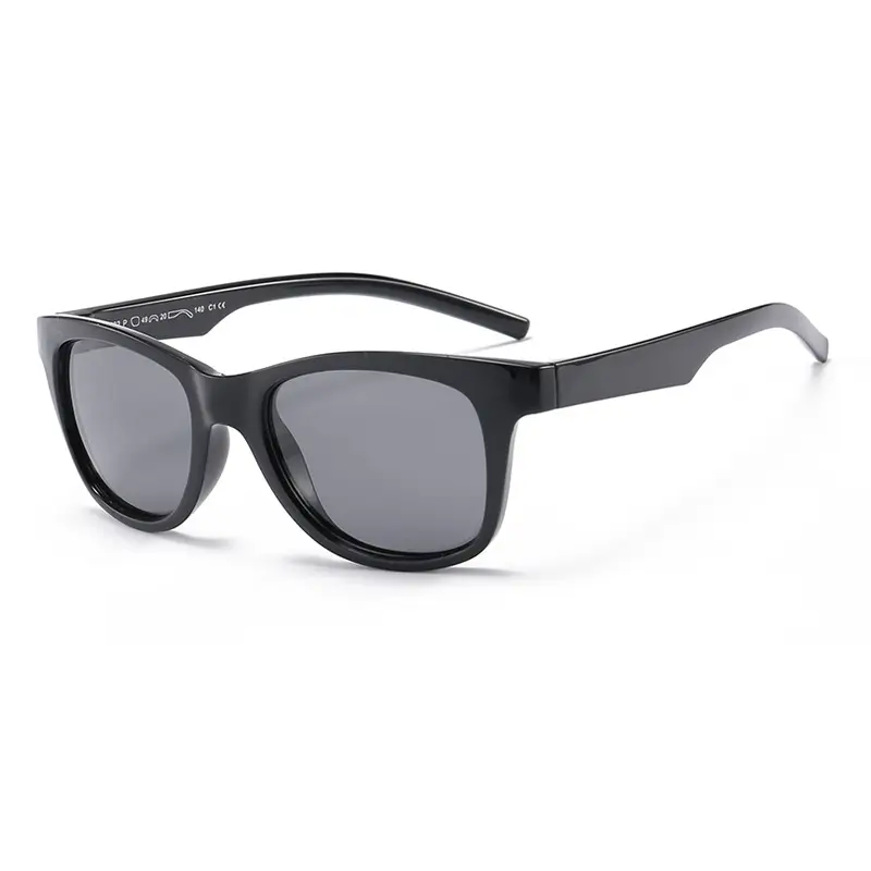 Teen Sunglasses Square Polarized Black