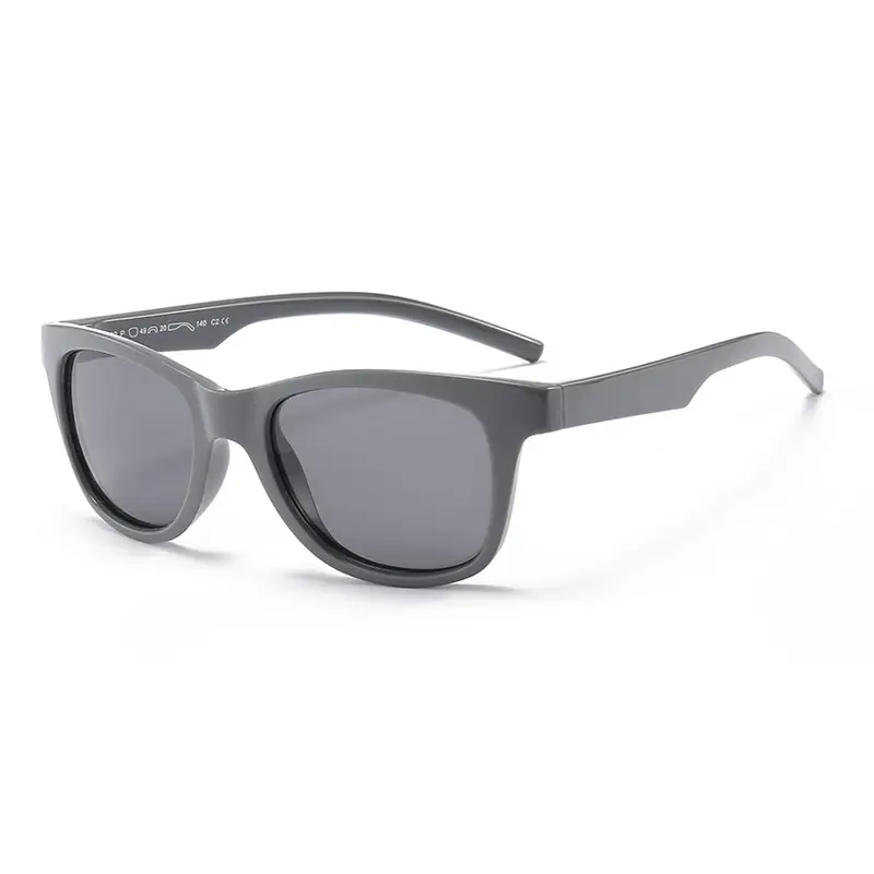 Teen Sunglasses Square Polarized Black