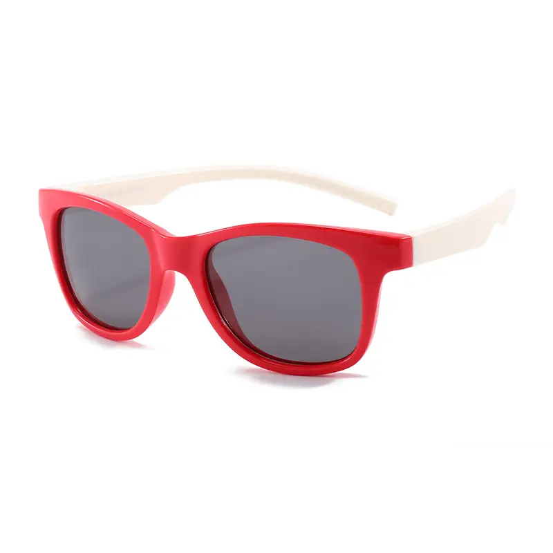 Teen Sunglasses Square Polarized Black